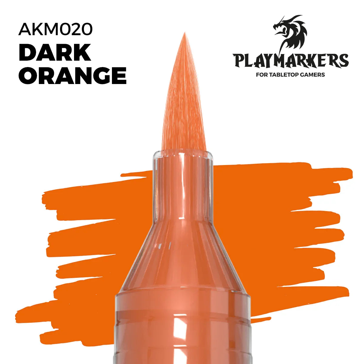 AK Interactive AKM020 Playmarkers Dark Orange - A-Z Toy Hobby