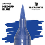 AK Interactive AKM026 Playmarkers Medium Blue - A-Z Toy Hobby