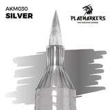 AK Interactive AKM030 Playmarkers Silver - A-Z Toy Hobby