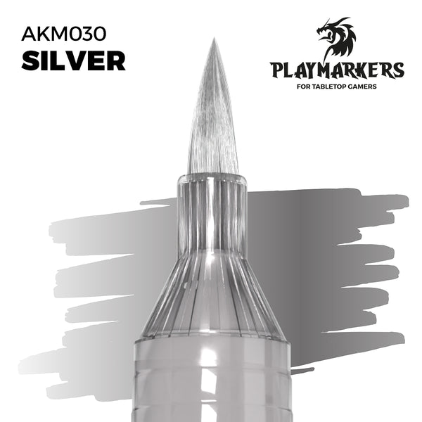 AK Interactive AKM030 Playmarkers Silver