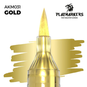 AK Interactive AKM031 Playmarkers Gold - A-Z Toy Hobby