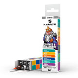 AK Interactive AKM103 Playmarkers Set - Clothes & Ornaments (6pcs) - A-Z Toy Hobby
