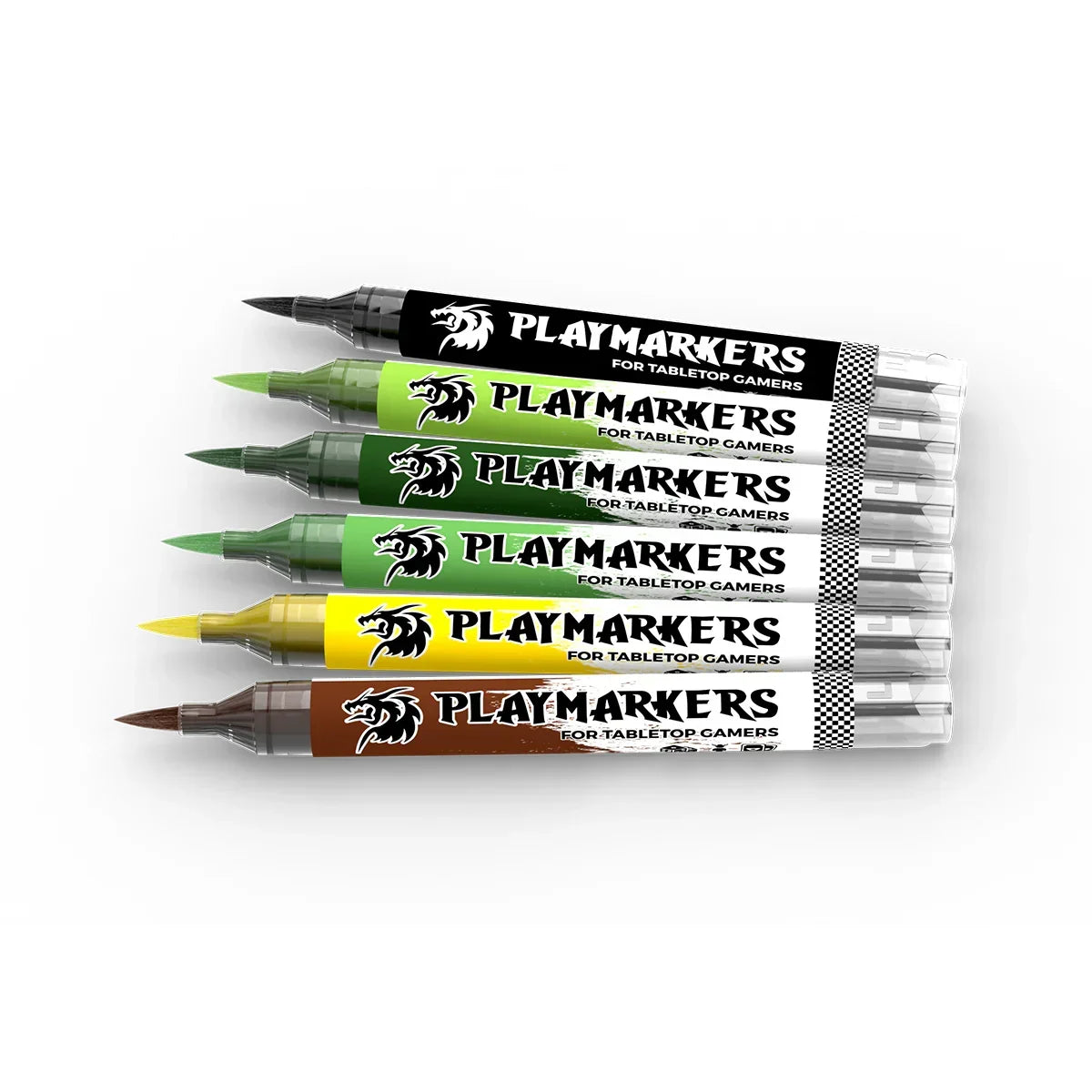 AK Interactive AKM104 Playmarkers Set - Orcs & Goblins (6pcs) - A-Z Toy Hobby