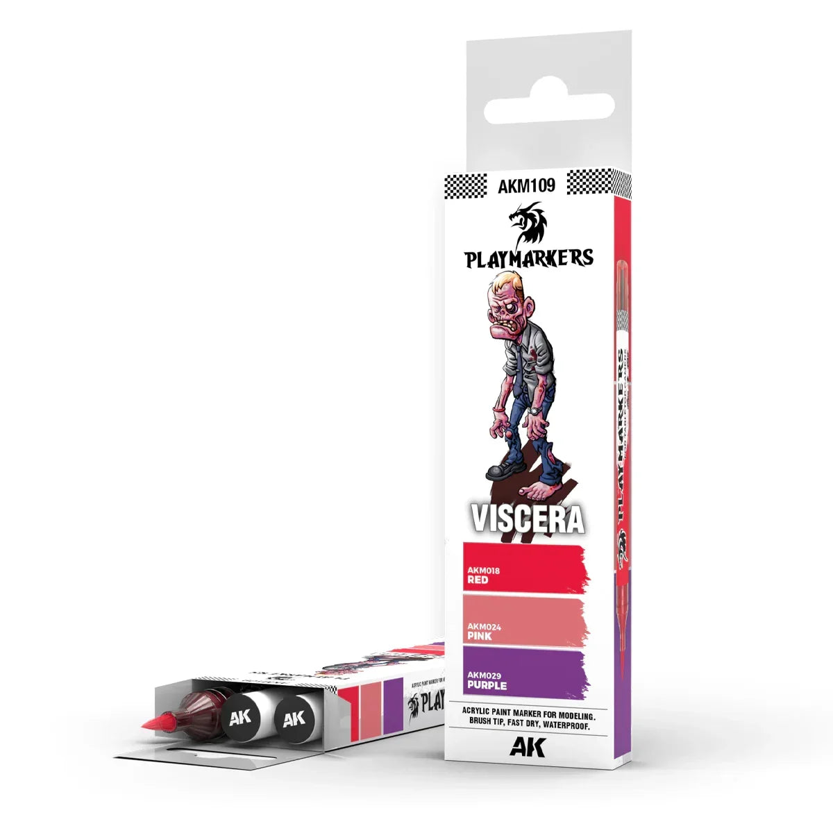 AK Interactive AKM109 Playmarkers Set - Viscera (3pcs) - A-Z Toy Hobby