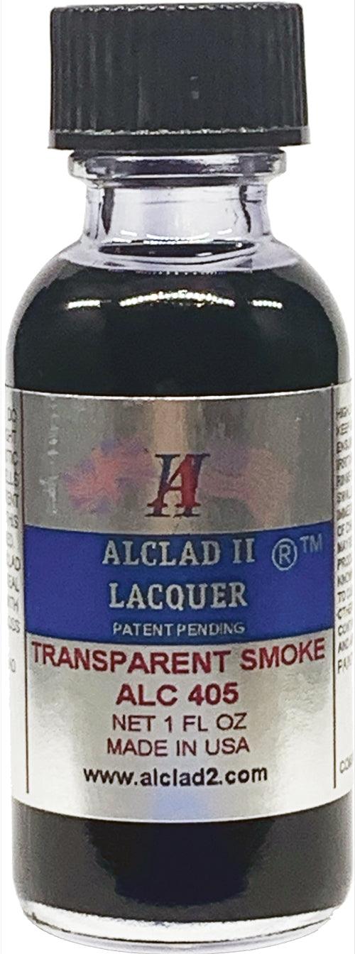 Alclad II ALC-405 Transparent Smoke (Black) Lacquer Paint 1oz - A-Z Toy Hobby