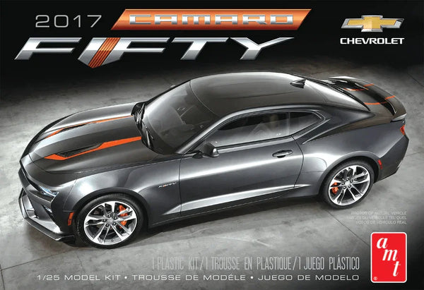 AMT 2017 Chevy Camaro 50th Anniversary 1/25 Model Kit - A-Z Toy Hobby