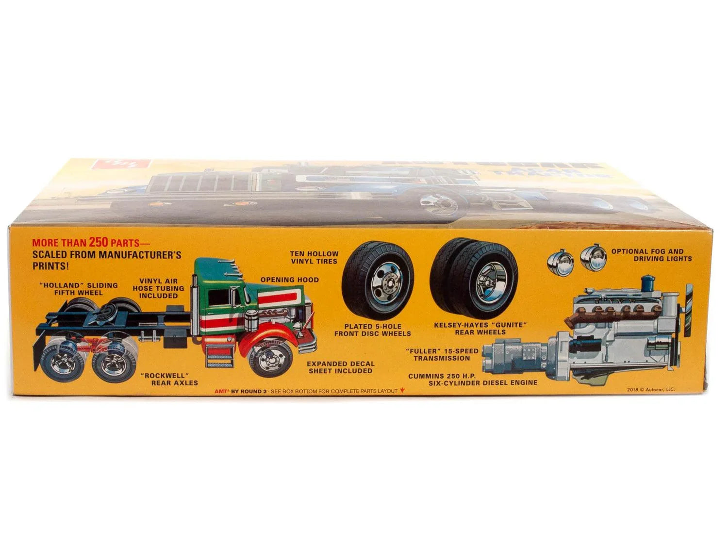 AMT Autocar A64B Semi Tractor 1/25 Model Kit - A-Z Toy Hobby