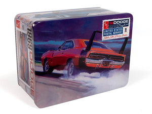 AMT 1969 Dodge Charger Daytona (USPS Stamp Series Collector Tin) 1/25 Model Kit - A-Z Toy Hobby