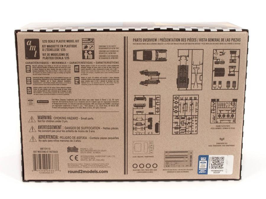 AMT 1967 Ford Mustang GT Fastback 1/25 Model Kit - A-Z Toy Hobby