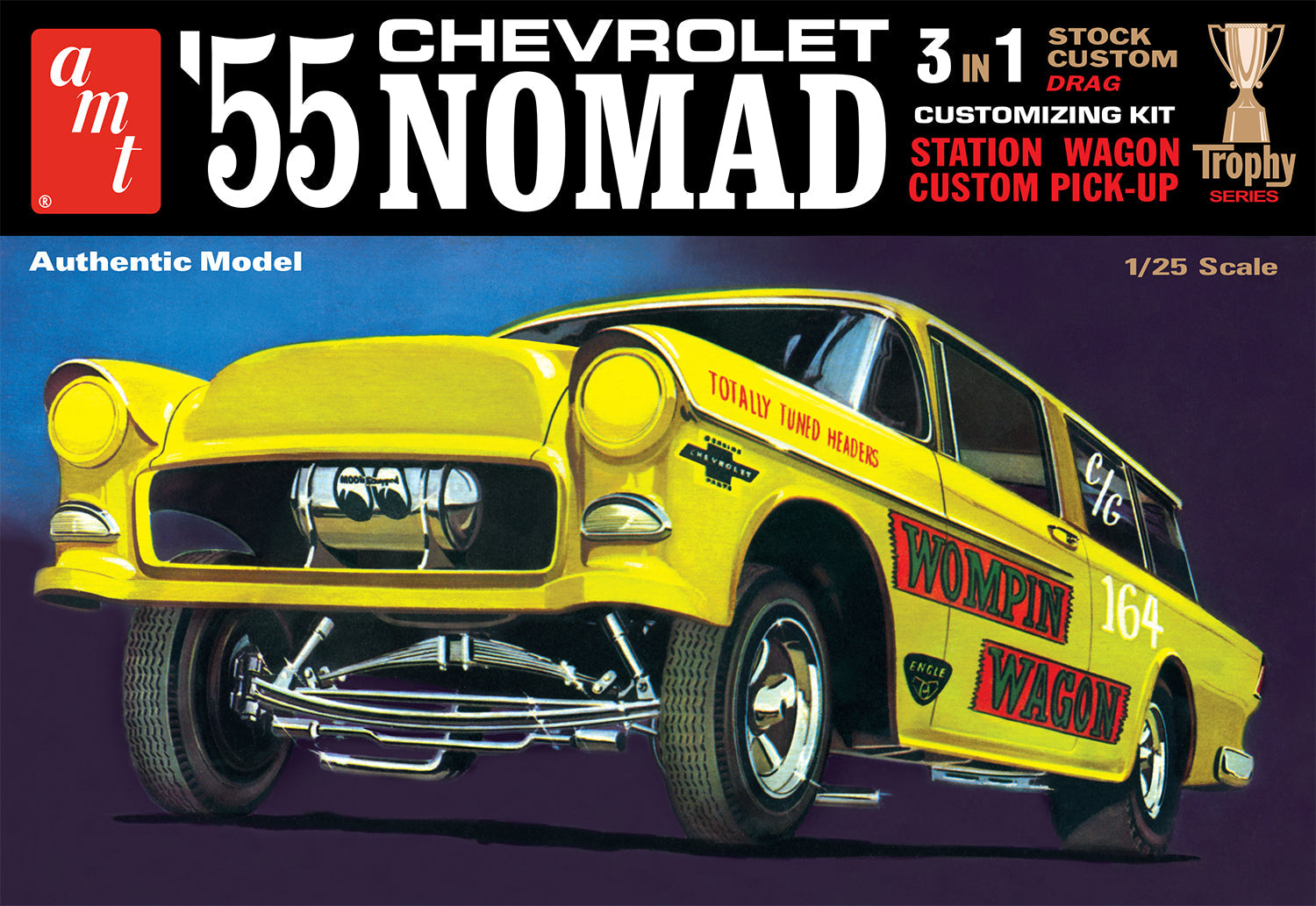 AMT 1955 Chevy Nomad 1/25 Model Kit