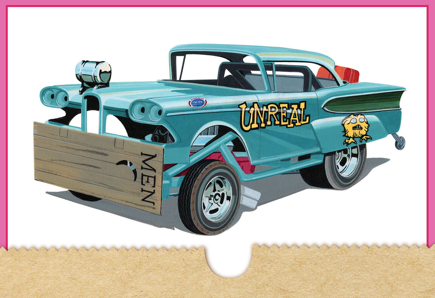 AMT 1958 Edsel AWB Funny Car "Unreal" 1/25 Model Kit