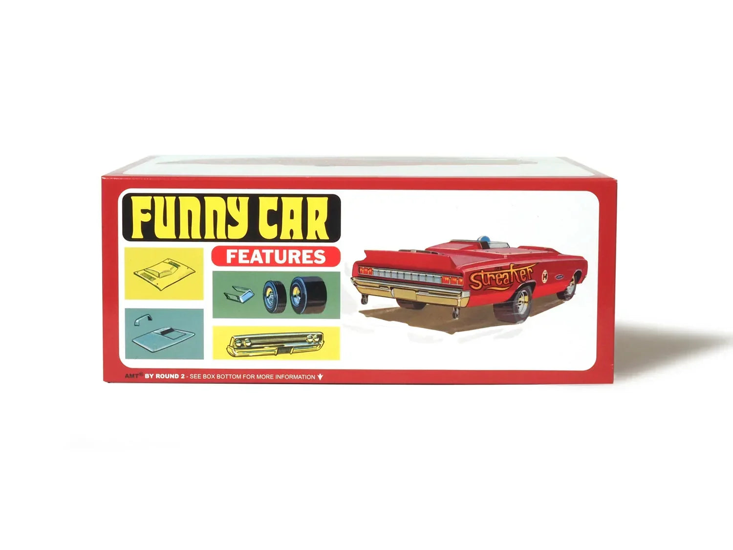 AMT 1964 Olds F-85 AWB Funny Car “Streaker” 1/25 Model Kit - A-Z Toy Hobby