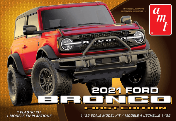 AMT 2021 Ford Bronco First Edition 1/25 Model Kit - A-Z Toy Hobby