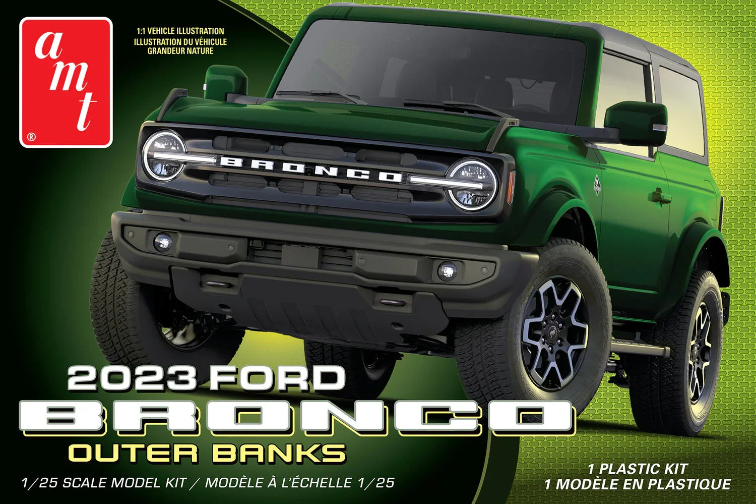 AMT 2023 Ford Bronco Outer Banks 1/25 Model Kit - A-Z Toy Hobby