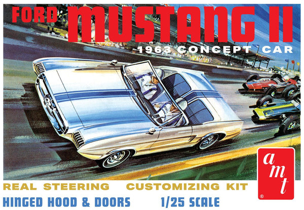 AMT 1963 Ford Mustang II Concept 1/25 Model Kit