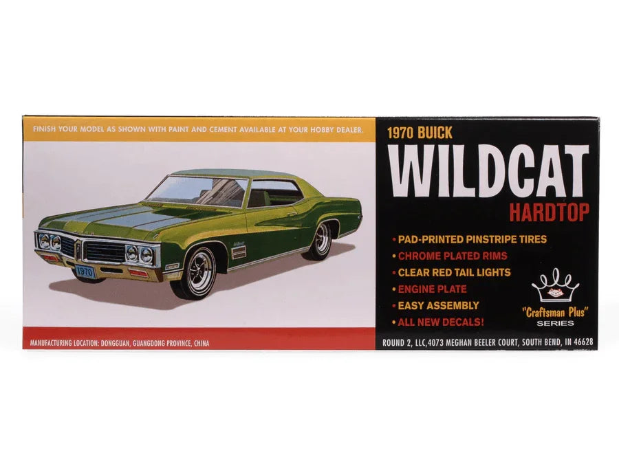AMT 1970 Buick Wildcat Hardtop 1/25 Model Kit - A-Z Toy Hobby