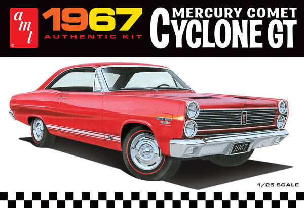 AMT 1967 Mercury Comet Cyclone GT 1/25 Model Kit - A-Z Toy Hobby