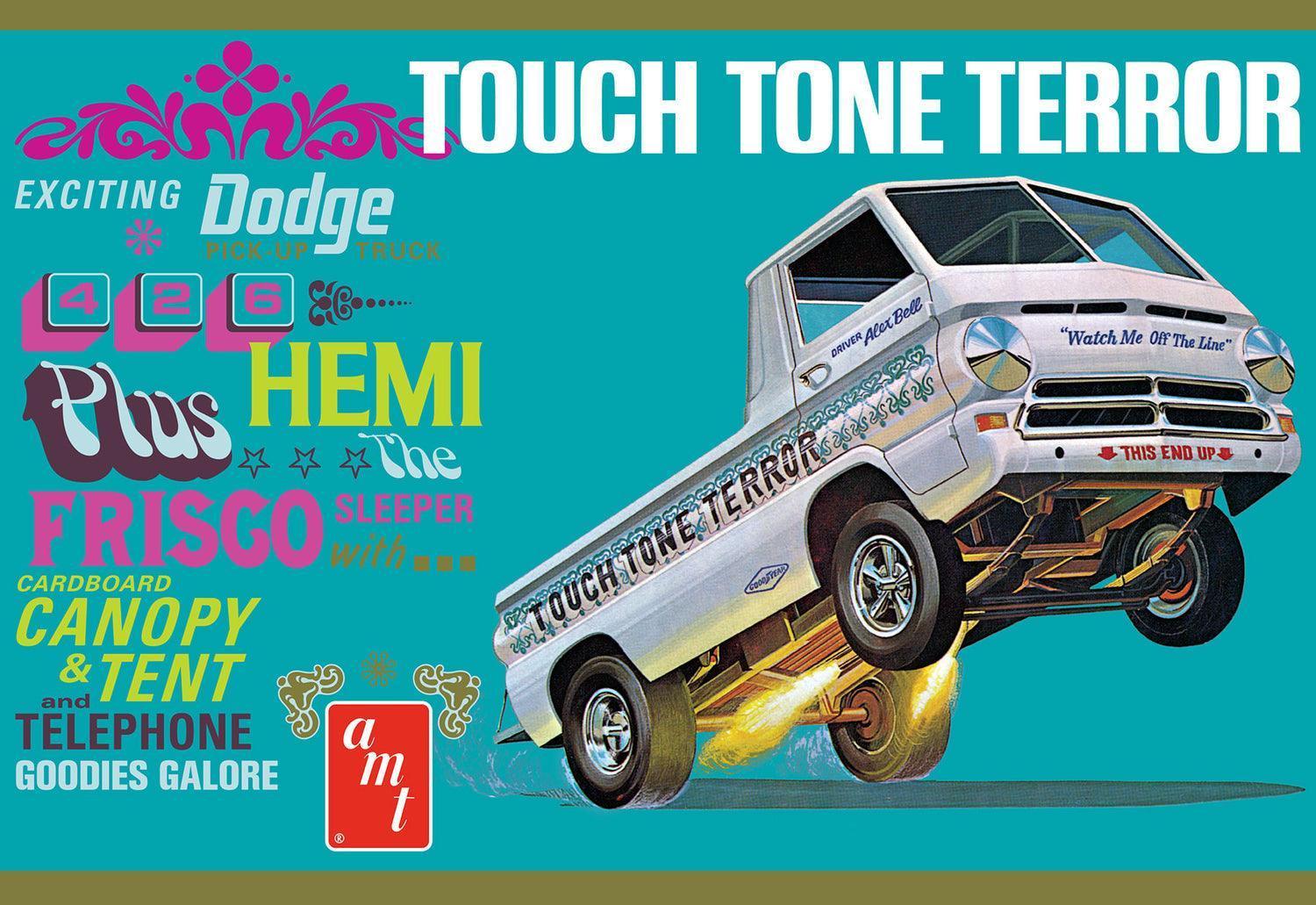 AMT 1966 Dodge A100 Pickup "Touch Tone Terror" 1/25 Model Kit - A-Z Toy Hobby