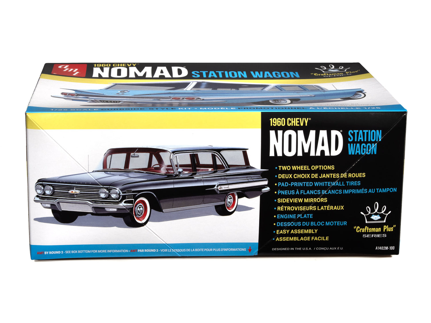 AMT 1960 Chevrolet Nomad Station Wagon Craftsman Plus 1/25 Model Kit