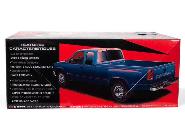 AMT 1996 Chevrolet C-3500 Dually Pickup 1/25 Model Kit - A-Z Toy Hobby