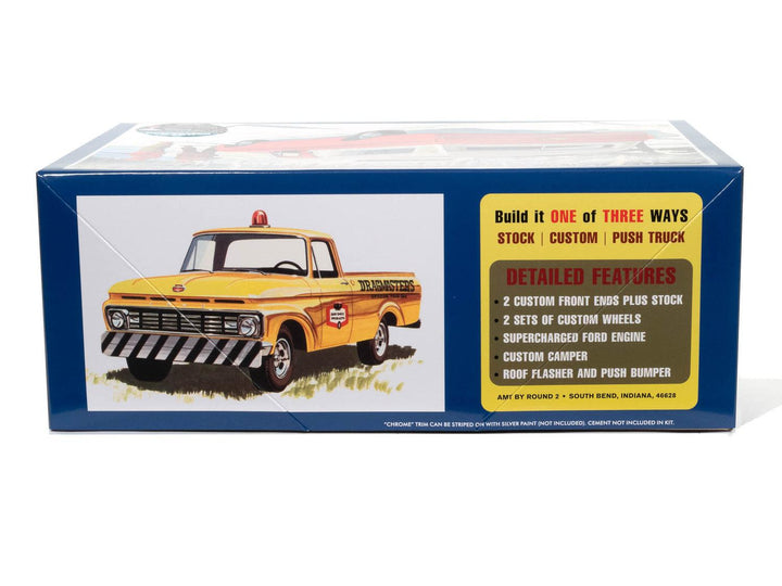 AMT 1963 Ford F-100 Camper Pickup 1/25 Model Kit - A-Z Toy Hobby