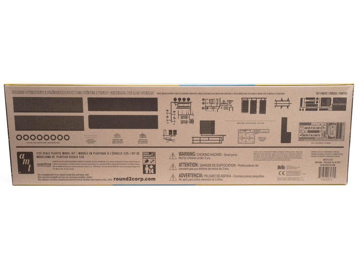 AMT Fruehauf 40' Reefer Trailer Watkins 1/25 Model Kit - A-Z Toy Hobby