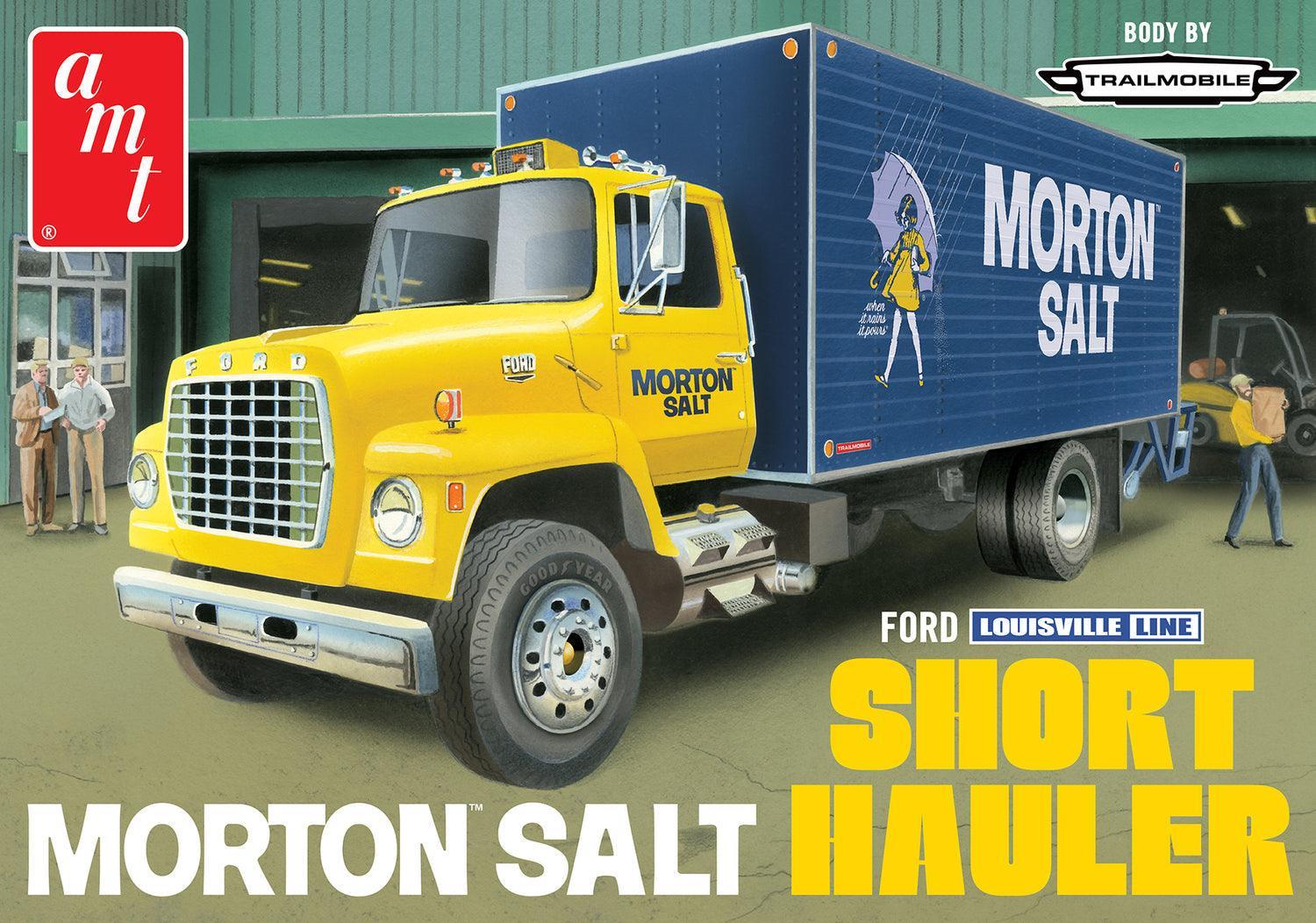 AMT Ford Louisville Short Hauler Morton Salt 1/25 Model Kit - A-Z Toy Hobby