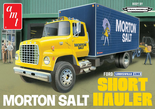 AMT Ford Louisville Short Hauler Morton Salt 1/25 Model Kit - A-Z Toy Hobby