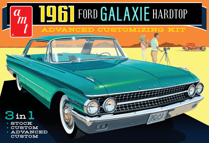 AMT 1961 Ford Galaxie Hardtop 1/25 Model Kit - A-Z Toy Hobby