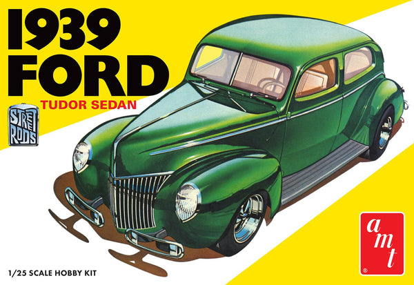 AMT 1939 Ford Sedan Street Rod 1/25 Model Kit - A-Z Toy Hobby