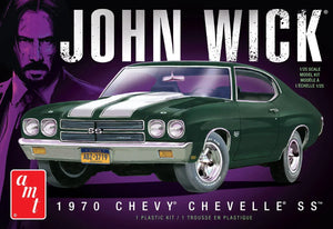 AMT 1970 Chevy Chevelle John Wick 1/25 Model Kit - A-Z Toy Hobby