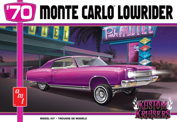 AMT 1458 1970 Chevy Monte Carlo Lowrider 1/25 Model Kit