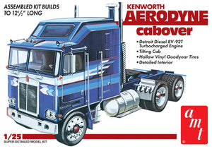 AMT 1463 Kenworth Aerodyne Cabover 1/25 Model Kit - A-Z Toy Hobby