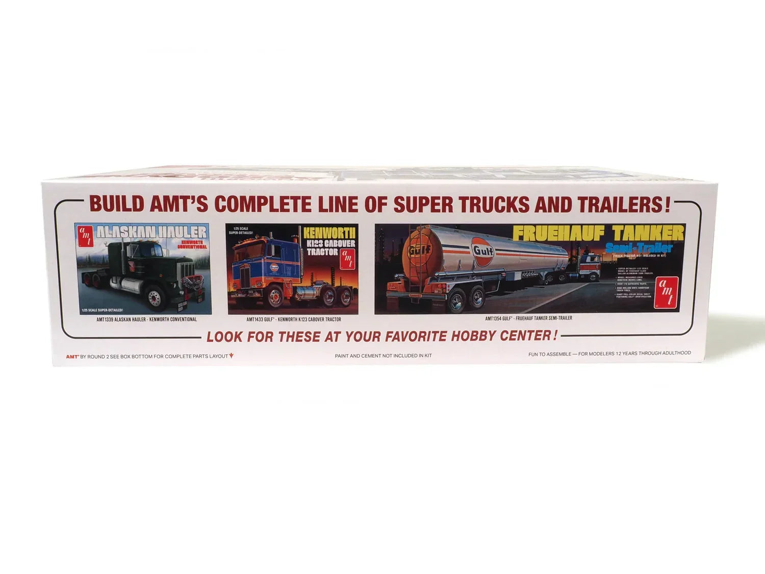 AMT 1463 Kenworth Aerodyne Cabover 1/25 Model Kit - A-Z Toy Hobby