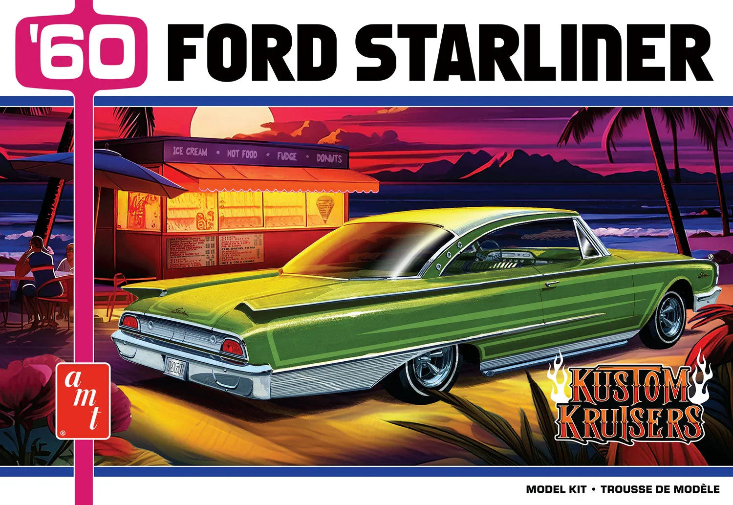 AMT 1960 Ford Starliner Custom 1/25 Model Kit - A-Z Toy Hobby