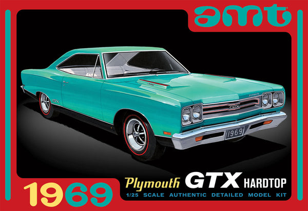 AMT 1969 Plymouth GTX Hardtop 1/25 Model Kit