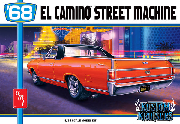 AMT 1968 Chevy El Camino Street Machine 1/25 Model Kit