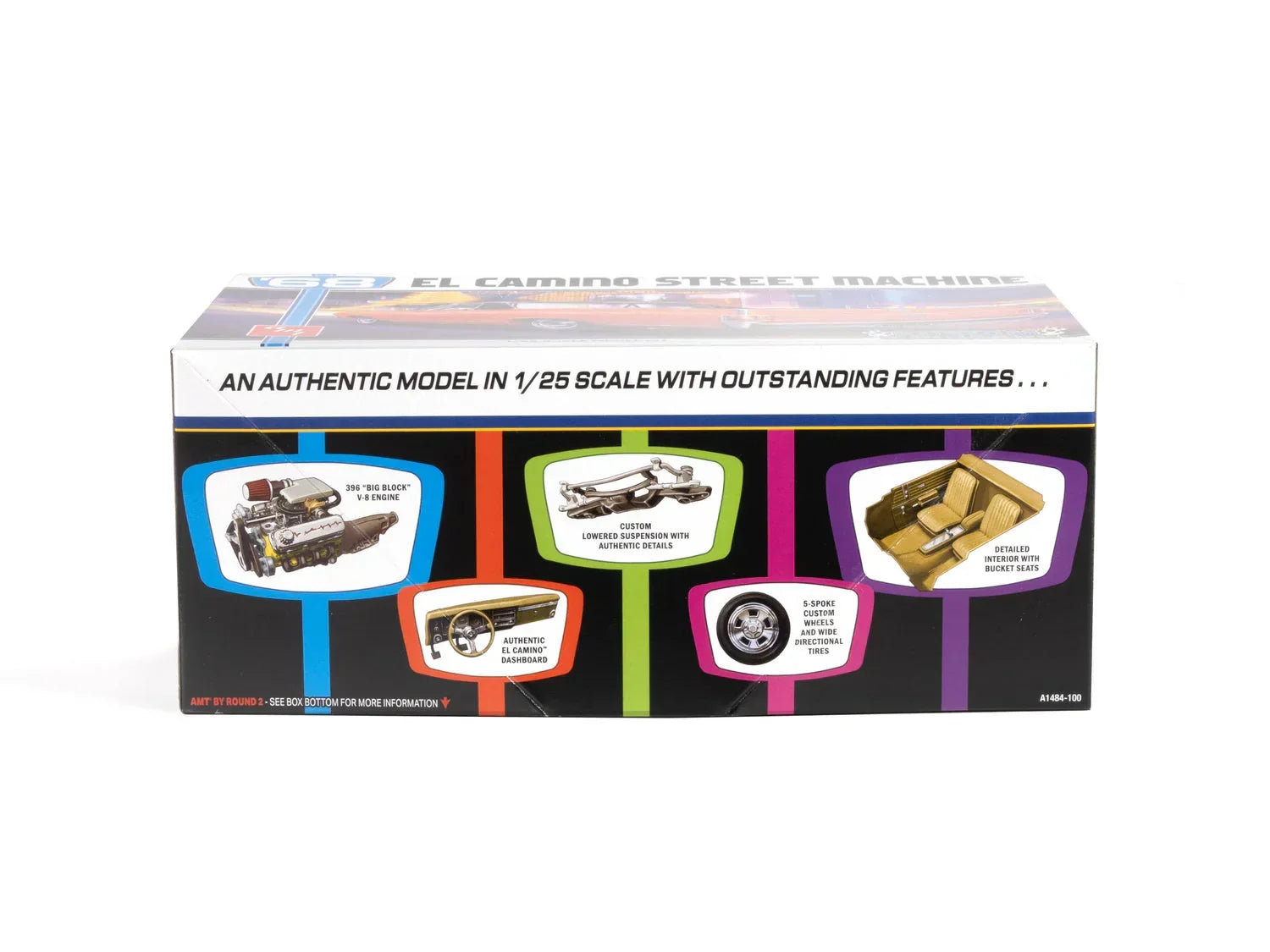 AMT 1968 Chevy El Camino Street Machine 1/25 Model Kit - A-Z Toy Hobby