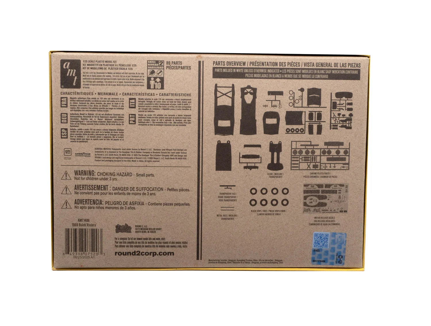 AMT 1969 Buick Riviera 1/25 Model Kit - A-Z Toy Hobby