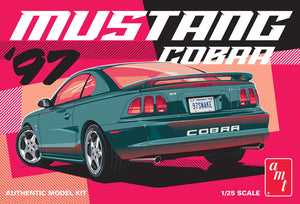 AMT 1997 Ford Mustang Cobra 1/25 Model Kit - A-Z Toy Hobby