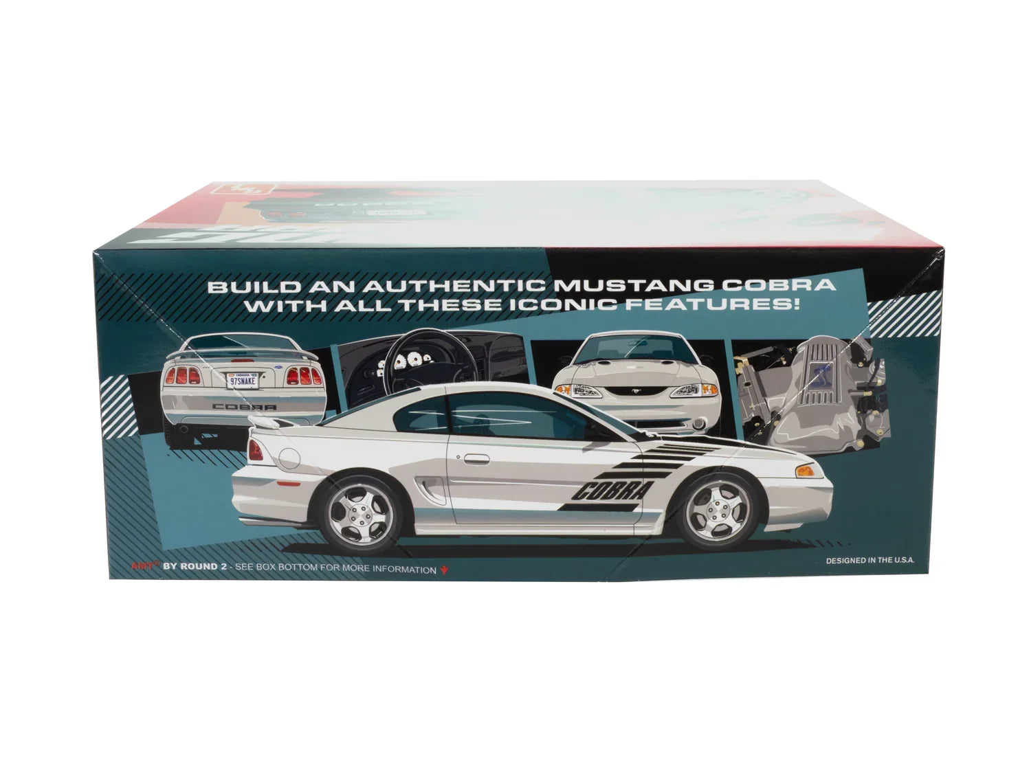 AMT 1997 Ford Mustang Cobra 1/25 Model Kit - A-Z Toy Hobby