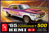 AMT 1965 Dodge Coronet 500 Hardtop HEMI 1/25 Model Kit
