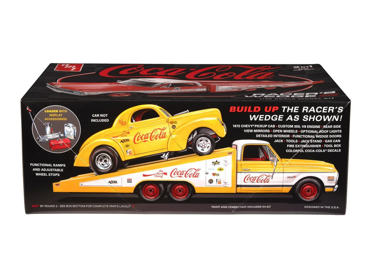 Amt Racers Wedge AMT 1972 Chevy Racer's Wedge Pickup Coke 1/25 Model Kit – A-Z Toy Hobby