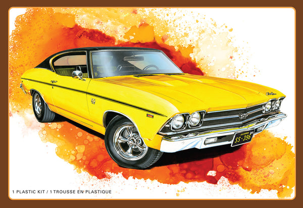 AMT 1969 Chevy Chevelle SS 396 Hardtop 1/25 Model Kit