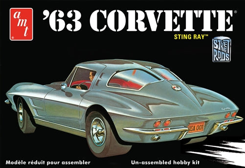 AMT 1963 Chevy Corvette 1/25 Model Kit