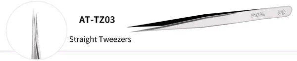 DSPIAE Straight Tweezers AT-TZ03 - A-Z Toy Hobby