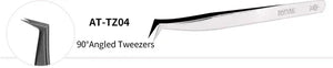 DSPIAE 90 Degree Angled Tweezers AT-TZ04 - A-Z Toy Hobby