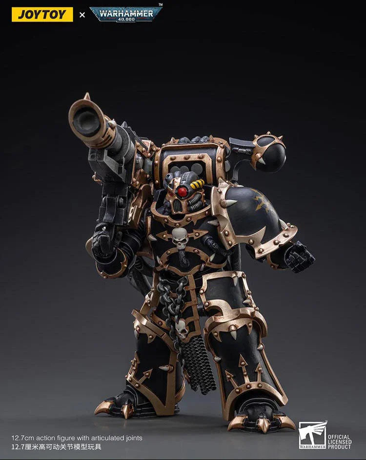 Joy Toy Warhammer 40K Black Legion Havocs Marine 02 1/18 Action Figure - A-Z Toy Hobby