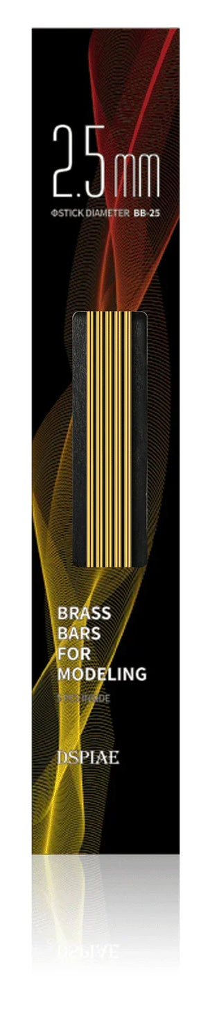 DSPIAE Brass Rods for Modeling BB - A-Z Toy Hobby