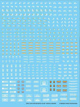 G-Rework 1/144 1/100 Custom Water Decal (White) - A-Z Toy Hobby